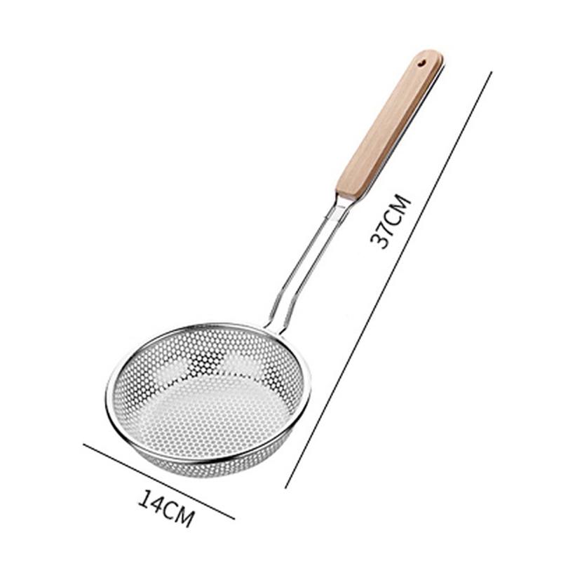Colander Strainer Noodle Cooking Spatula Pasta Oil Spoon Strainer Kitchen Tool MIT