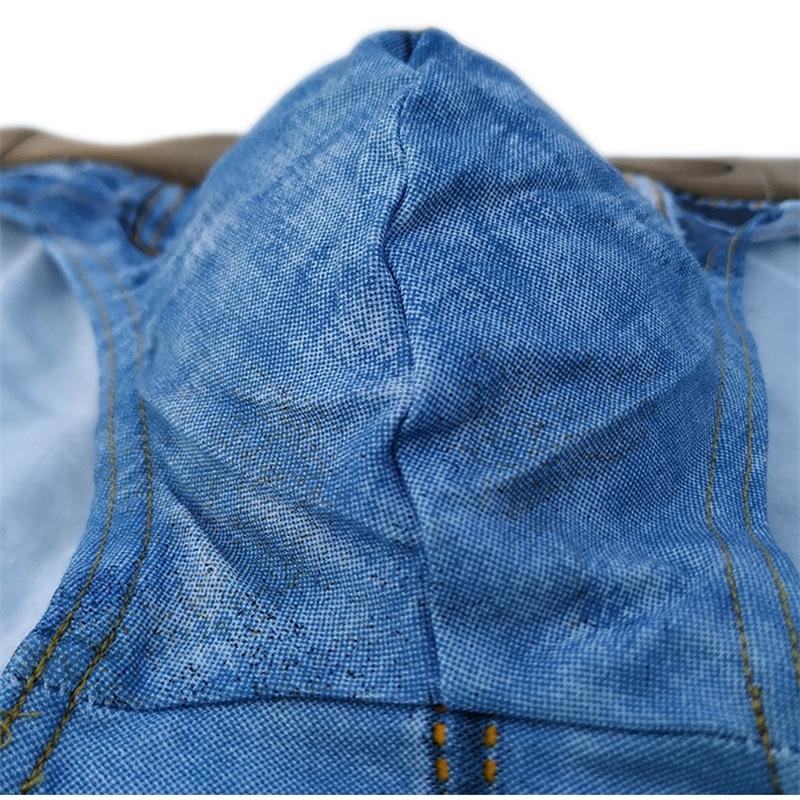 Мужские 3D хлопковые трусы-слипы из искусственного денима - Дышащее и стильное нижнее белье