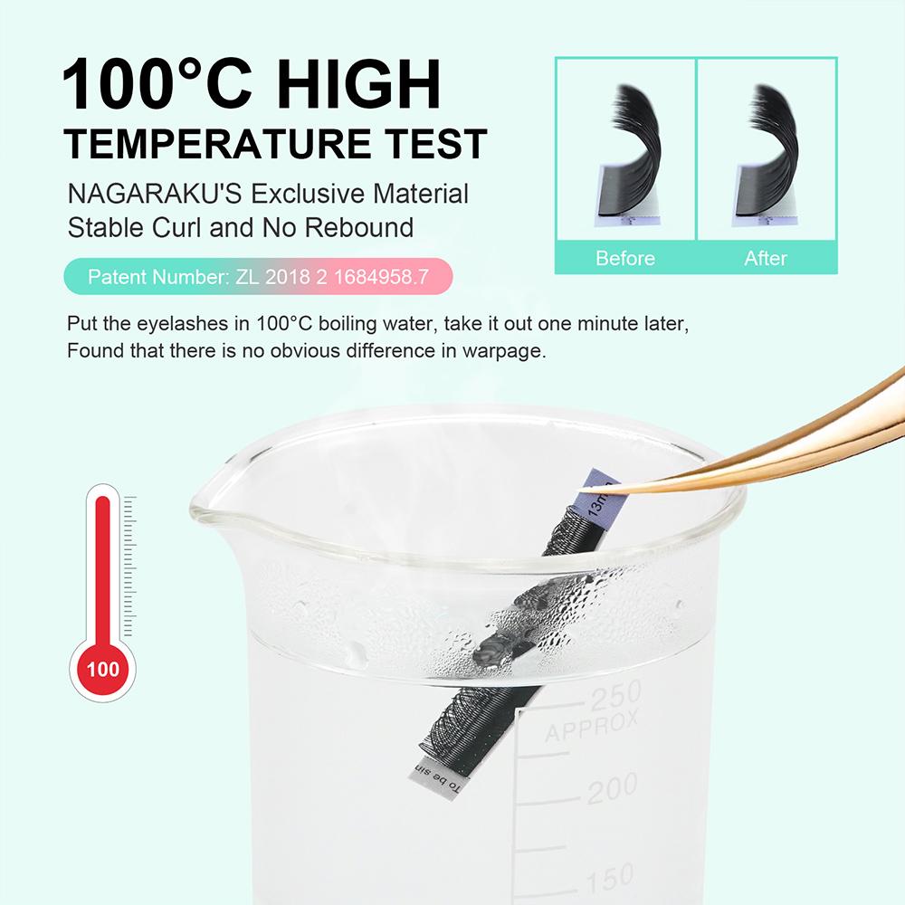 NAGARAKU Накладные ресницы формы YY, сетчатый материал премиум-класса, толщина 0,07 мм, изгиб C, длина 8-15 мм, ручная работа для легкого, естественного вида