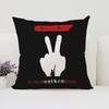 Reversible Printed Pillow Cover DDepeche MMode Fan Gift Home Sofa Decorative Cushion Cover Chair Lumbar Cushion x