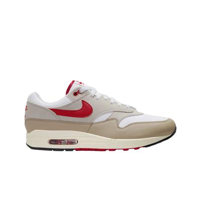 Air Max 1 Белый Университетский красный