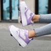 Новые туфли Runaway Shoes Double Wheel Pulley Shoes для мальчиков и детей, обувь с колесами для девочек, обувь для катания на коньках