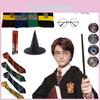 Potter Harry Costume Hogwarts Adult Child Robe Cape Vest Halloween Party Cosplay