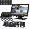 720P AHD 4CH DVR Video Recorder Box+7" HD Monitor+4Pcs Cameras For Truck Van Bus