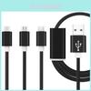 USB 3-в-1 Зарядный кабель Micro Type-C Кабель для синхронизации данных Для iPhone 5 6 7plus Android