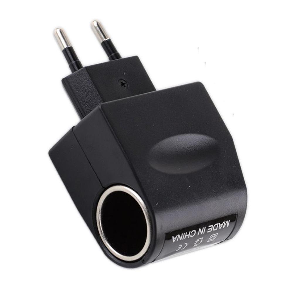 DC 12V 0.5A 500mA Автомобильный адаптер прикуривателя AC 110V/220V Авто Инвертор 12 Вольт Автомобильный адаптер питания Зарядное устройство EU Plug