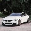 BMW 4 серии F32/F36 14-20 MP Передняя губа и угловые сплиттеры бампера