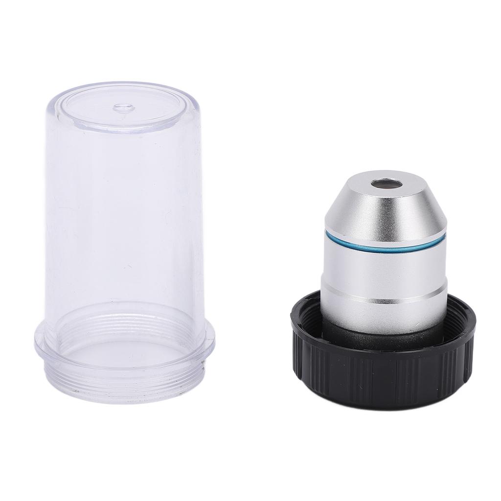 1X Microscope Objective Lens 195 Infinity Achromatic Low Power Objective Lens RMS Thread 20.2mm