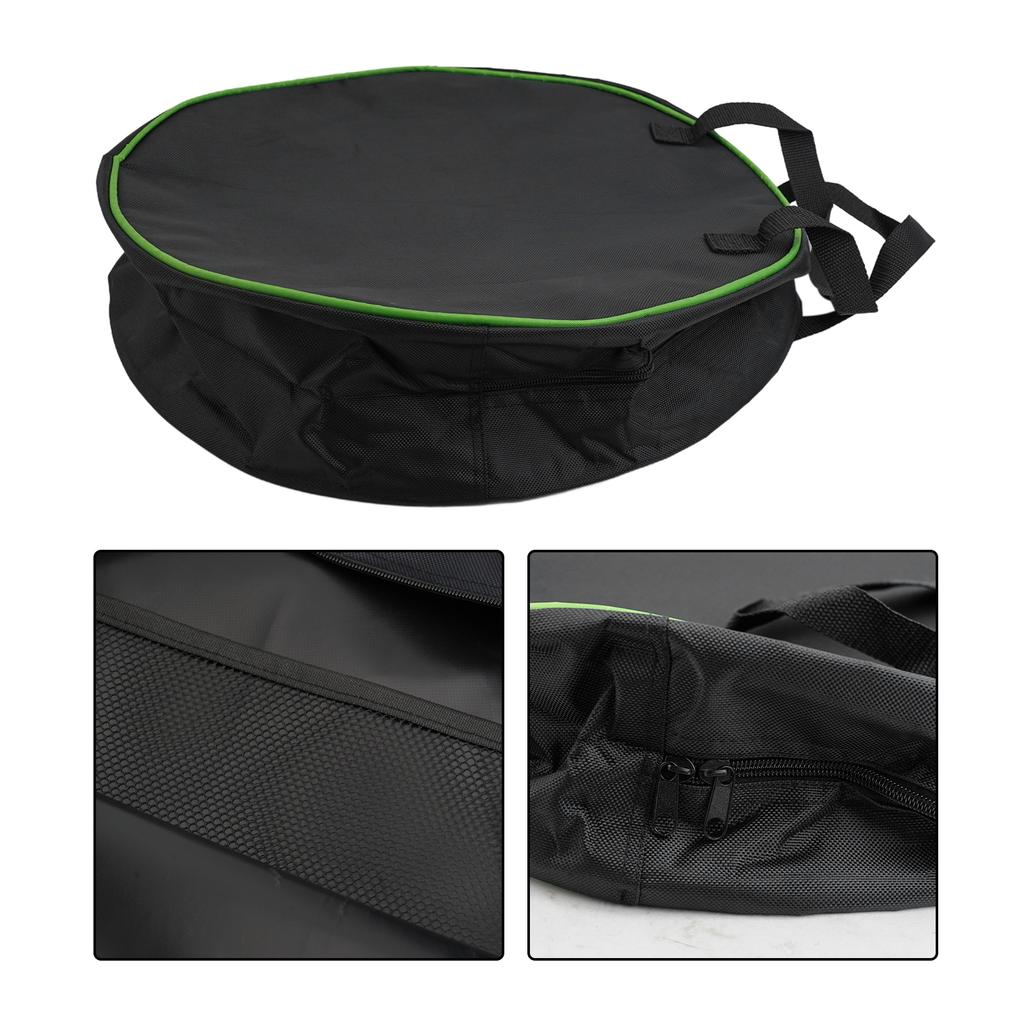 Large Car Hose Storage Bag Multifunctional EV Charging Cable Bag 1680D Oxford Cloth Storage Organizer For Charging Cables Cords