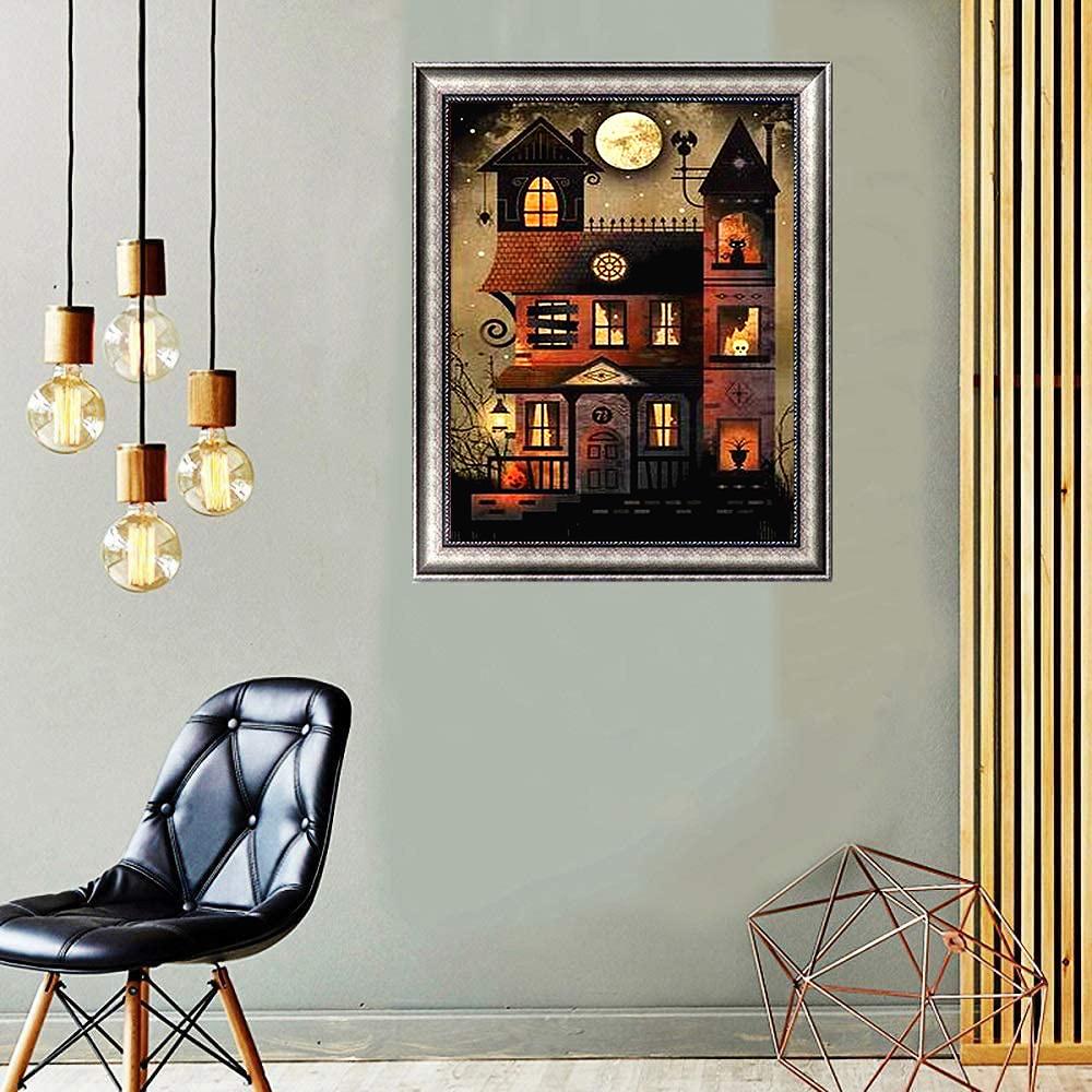 DIY Diamond Painting Castle Cross Stitch Kit Mosaic Art Diamond Painting Full Circle/Square Diamond Home Decoration