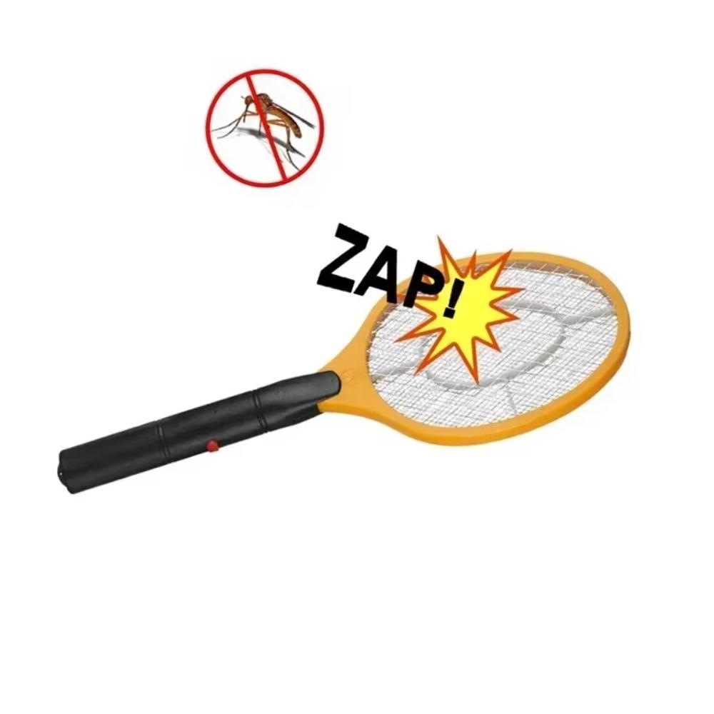 Handheld Electric Mosquito Swatter Cordless Insect Bug Zapper Household Fly Swatter  Indoor