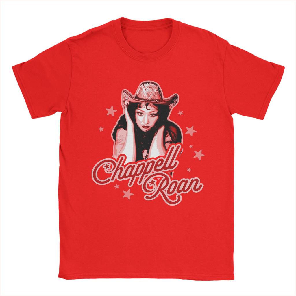 Awesome Cowboy Girl Chappell Roan TShirt for Unisex Round Neck 100 Cotton T Shirt Short Sleeve Tee Shirt Graphic Clothes