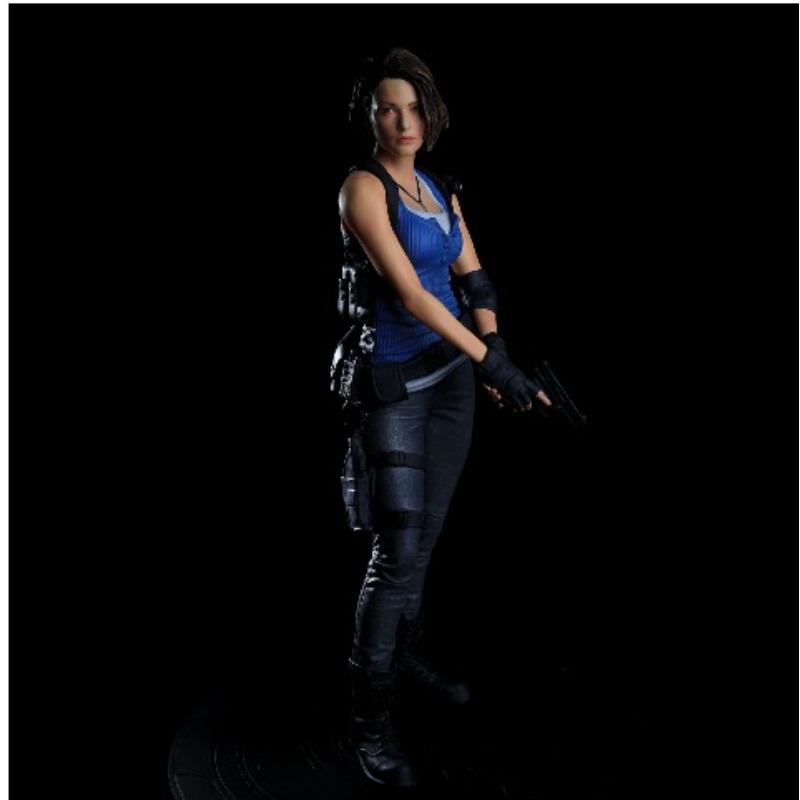 Resident Evil, Фигурка-украшение Lyon Gill, Модель фигурки игры Lyon Ida King в кожаной куртке, Анимация