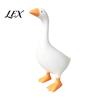 Small Metal Object Holder Magnetic Goose Key Holder, Resin Statue for Entryway Decor, Cute Animal Unique Birthday Gifts Desktop Ornament with
