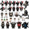 Toilet Man Building Blocks Accessories Figures Toy