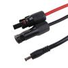 DC5521 Разъем для солнечной панели Разъем для солнечного инвертора Солнечный источник питания для постоянного тока 5,5x2,1 мм Кабель-адаптер 0,5 м 14A