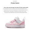 Nike Court Borough Low Recraft TD Pink Foam White Baby Sneakers DV5458-105