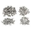 200Pcs Stainless Steel Mixed M3 M4 M5 M6 Rivet Nut Insert Nuts Kit Hardware Accessory