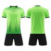 Mens Soccer Jersey Set Short Sleeve Team Training Uniform Breathable Football Shirt Kids