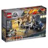LEGO Jurassic World Transport 75933 Dinosaur Playset with Toy 609 Pieces T-Rex Truck,