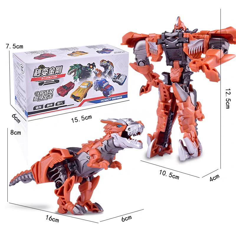 Новый Трансформирующийся Автомобиль Аниме Модель Робота Деформация в Один Шаг Игрушка-Робот Детская Игрушка-Пазл Модель Фигурки Трансформирующегося Автомобиля