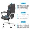 Solid Color Gaming Chair Cover Stretch Jacquard Office Seat Slipcover Anti-dust Four Season Universal Chair Case for Study Home