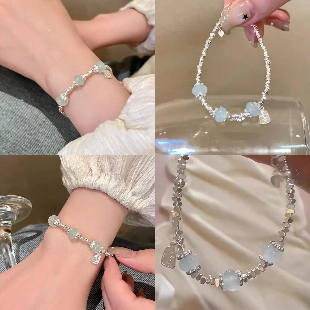 Womens Premium Alloy Bracelet With Ethnic Blessing Pendant For Summer 2024