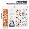 50/100PCS Multicolor Halloween Candy Bag Mixed Printed Wrapping Bag  Party Supplies