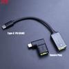 JCD 65W USB Type C PD Кабель для быстрой зарядки ноутбука Lenovo, квадратный DC-штекер на Type C PD Адаптер-конвертер для MacBook