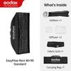 Godox EazyFlow series Foldable Softbox Bowens Mount Portable Quick Setup Lighting Diffuser for Photography Studio Flash LED Lig