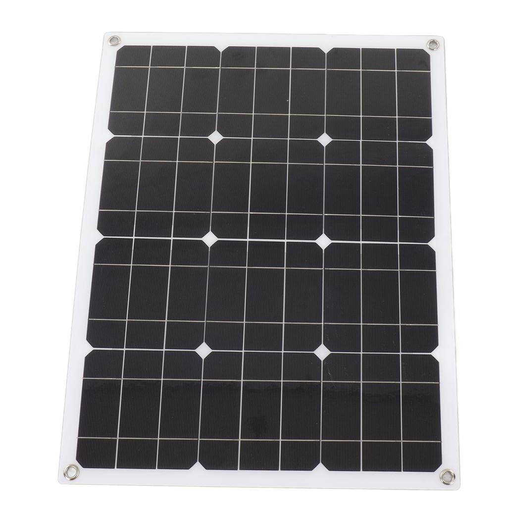 Монокристаллическая солнечная панель 40 Вт 18 В с контроллером 100 А Водонепроницаемая IP65 Высокоэффективная для