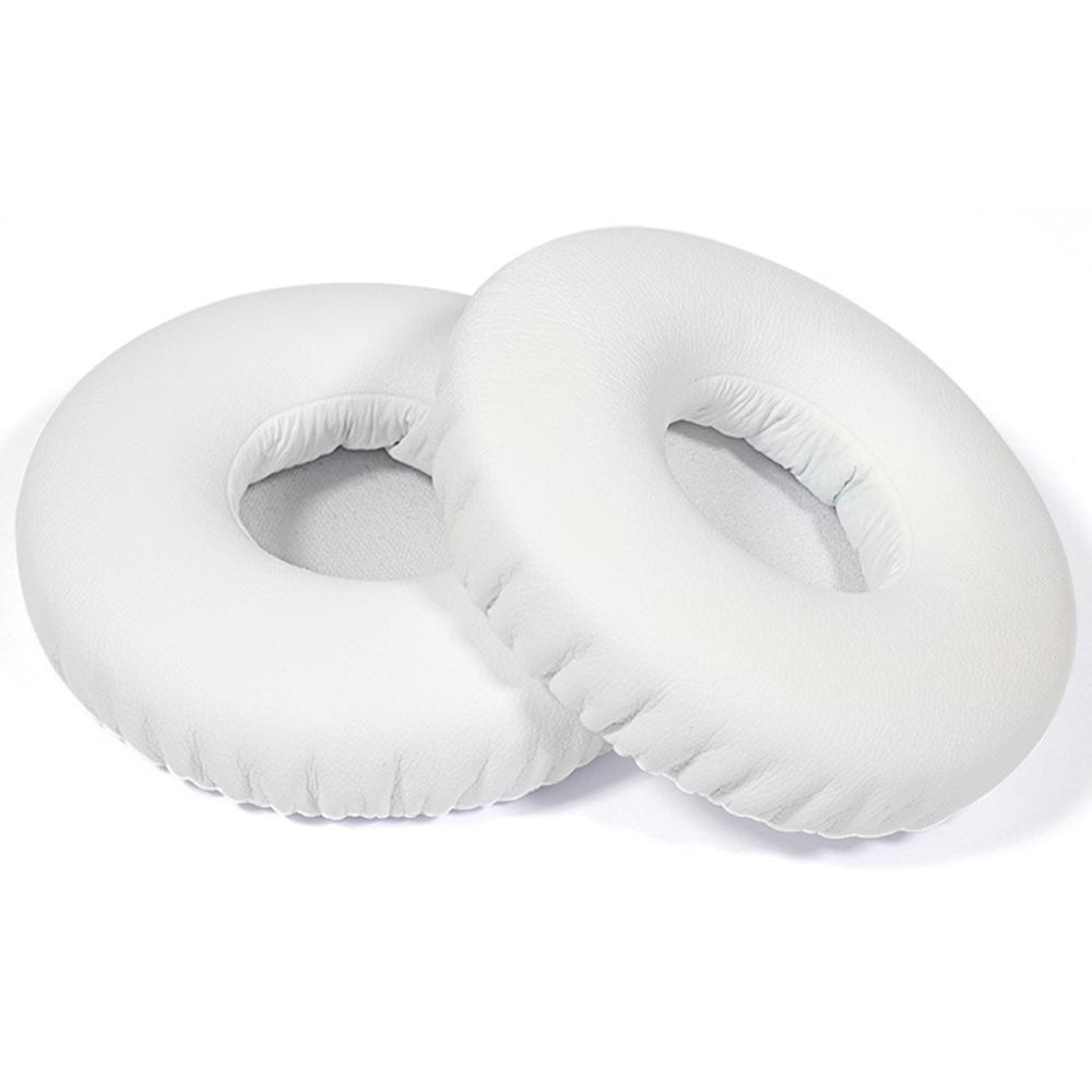 1 Pair for Jabra Revo Wireless On-Ear Bluetooth-compatible Headset Plain Protein Leather Ear Pads Replacement Parts Earmuff Cover Cushion