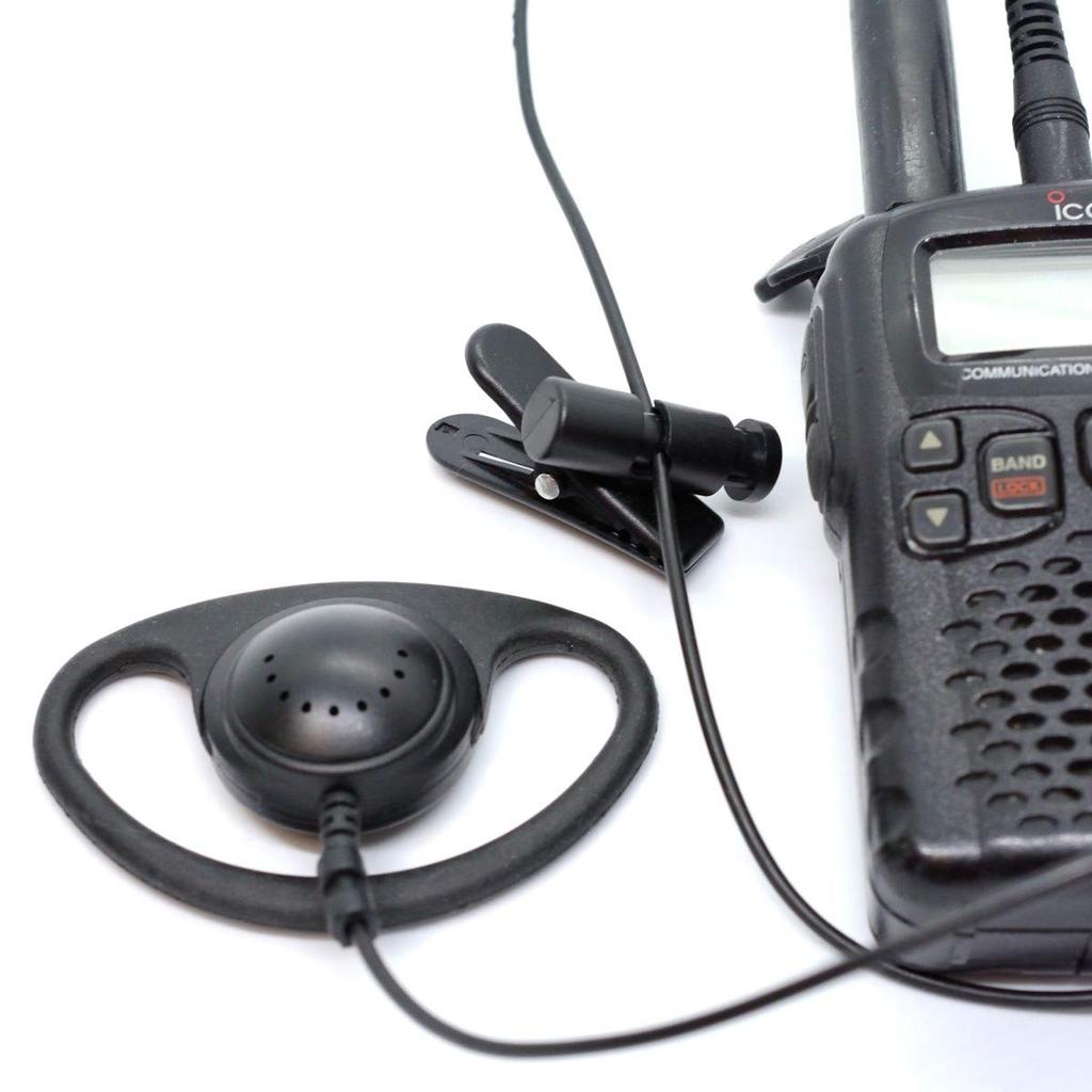 Earphone Cable Clip for Earphone and Microphone Cables [CELSUS] (2 Pieces)