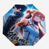 Personalized Name S-Sword Art Online Print Umbrella - Automatic Open/Close, Eight-Rib Durable Frame, Automatic Folding Umbrella