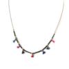 Les Trésors De Lily [N7059] - Multicolored Gold 'Navajos' Necklace