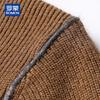 ROMON Мужской вязаный кардиган на молнии с капюшоном