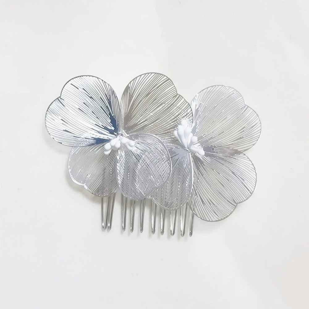 Fashion Hair Comb Flower Bride Bridesmaid Headwear Hair Jewelry Hairpin Women