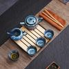 Portable Ceramic Kung Fu Travel Tea Set
