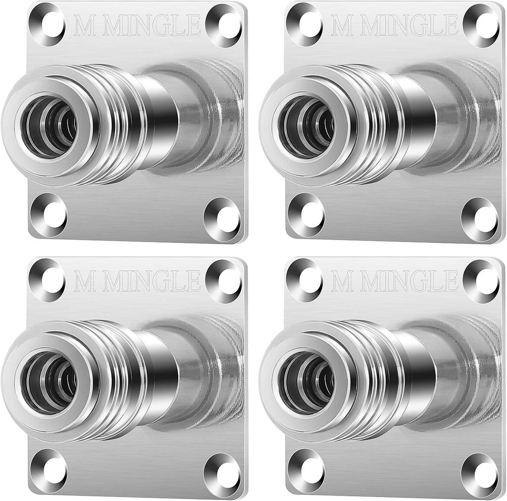 Automatic Foam Cannon Holder, Foam Cannon Wall Mount with 1/4" Quick Connect - 2 Pack