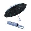 [Kumomi] складной зонт складной зонт синий одним нажатием автоматически открывается/закрывается Подходит как для дождя, так и для яркого солнца Супер водоотталкивающий УФ-фильтр теплозащитный экран