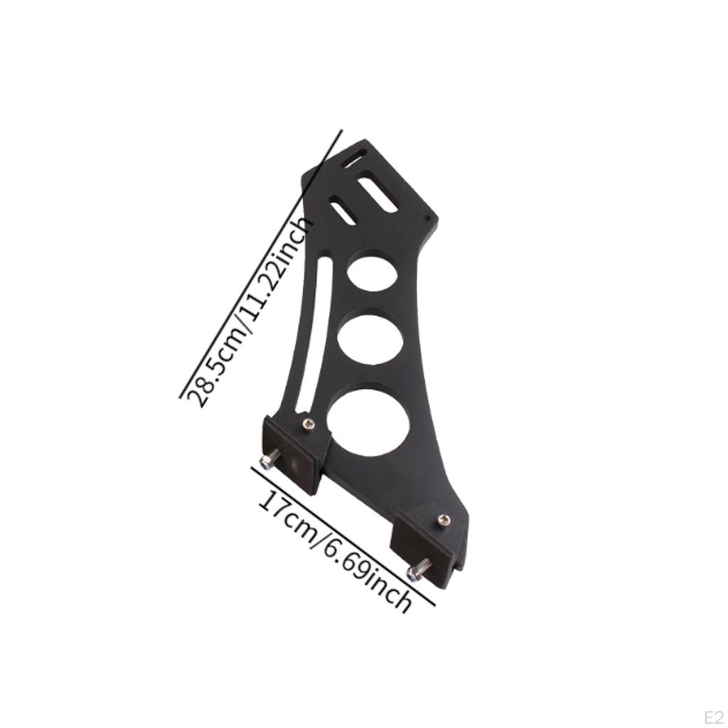 2x Spoiler Legs Mount Brackets Car Rear Wing Trunk Tail Easy To Install Spare Parts Professional