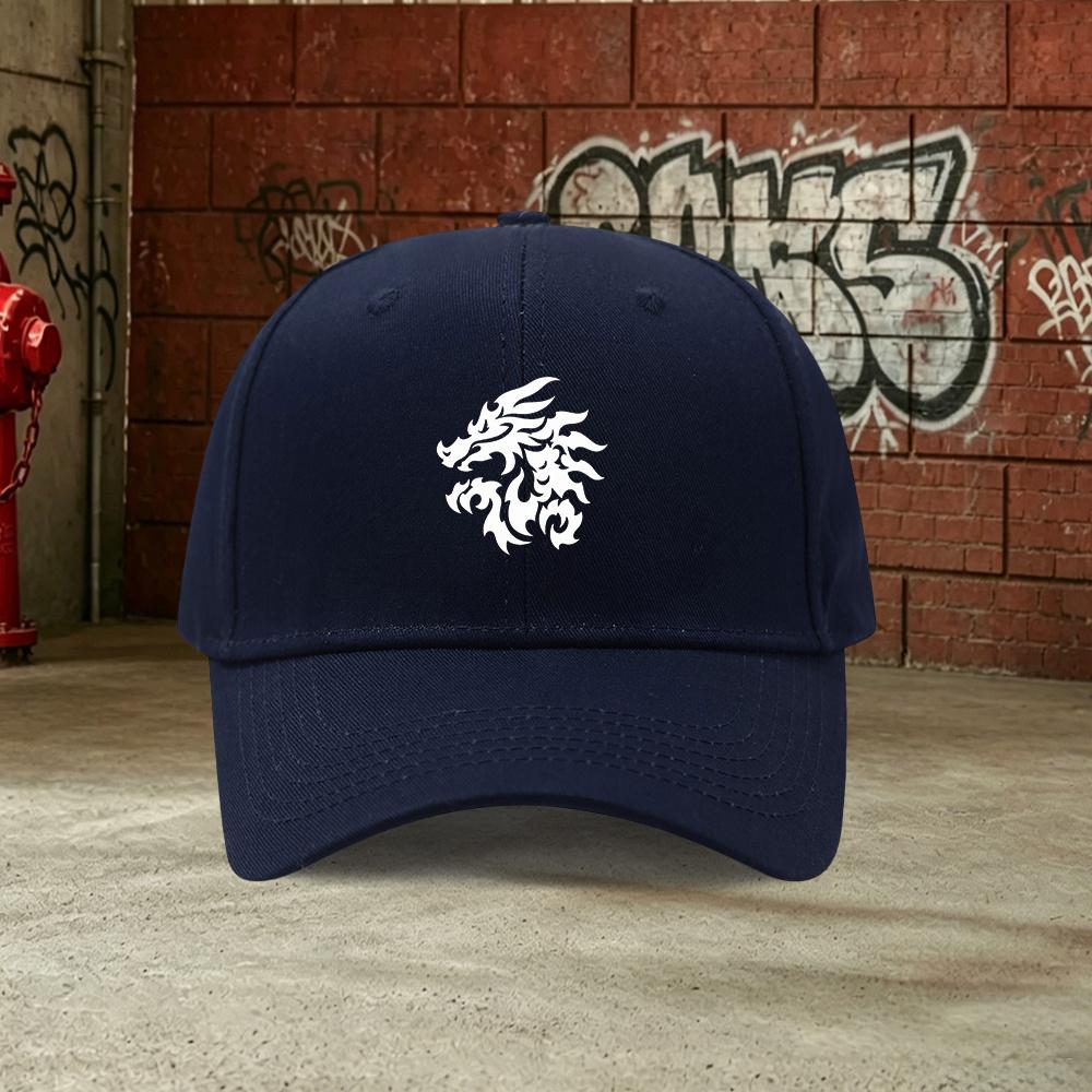 pc Outdoor Leisure Cap with Adjustable Twill Baseball Cap Featuring Dragon Pattern Lightweight Printed Craft WomenS Hat