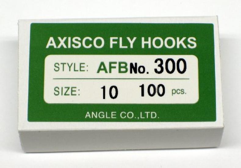 Крючки для нахлыста AXISCO (Упаковка 100 шт.) Рыболовные крючки AFB 300-#10