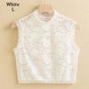 Women Detachable Lace Floral Sweater Decoration Fake Collar Blouse False Collar Collar Tie