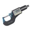 Digital Micrometer, Thickness Gauge, 0-25mm, Electronic Microgauge, 0.001mm, LCD Display, Japanese Instruction Manual Included