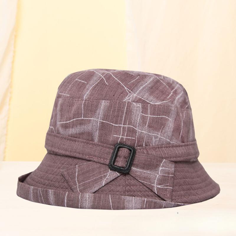 Средний возраст Пожилые люди Шляпы Женщины Весна Осень Материнские шапки для бассейна Старушки Пожилые женщины Бабушки Тканевые шляпы Летняя защита Солнцезащитные шляпы