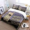 Vintage mobile phone design. Bedding sets Duvet cover sets Duvet covers Pillowcases(1*Duvet Cover 2*Pillowcases without duvet insert)