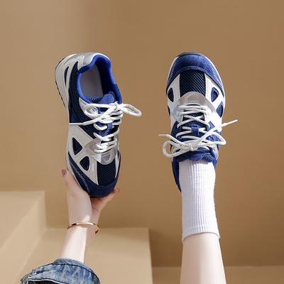 Осень новые дышащие женские студенческие повседневные туфли женские беговые женские 12