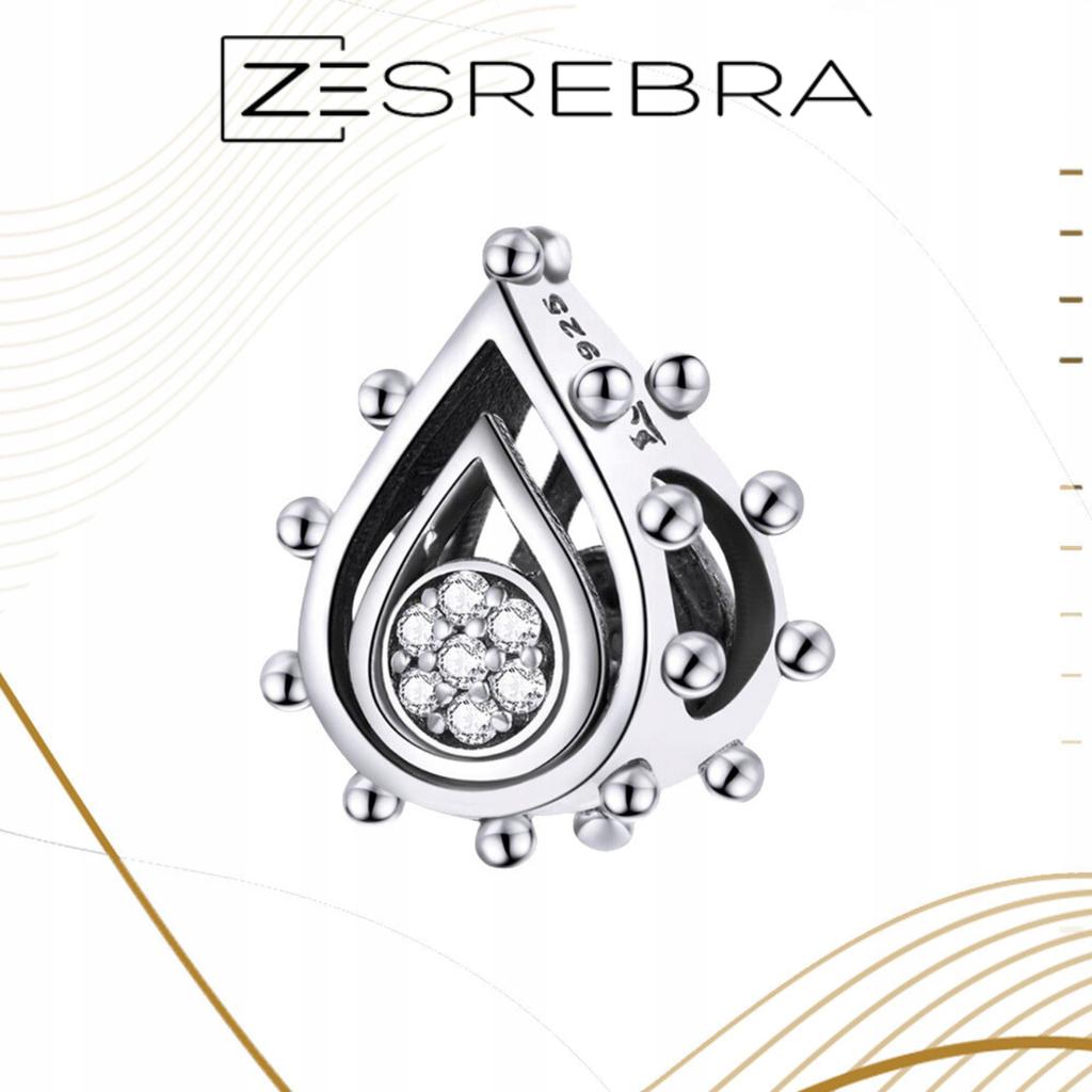 Charms Drop 925 Bead S925 Pendant Drop Zircons Beads
