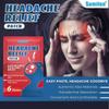 Headache Relief Patch Pain Plaster Relief Stress Nerve Relax Dizziness Relief Patch